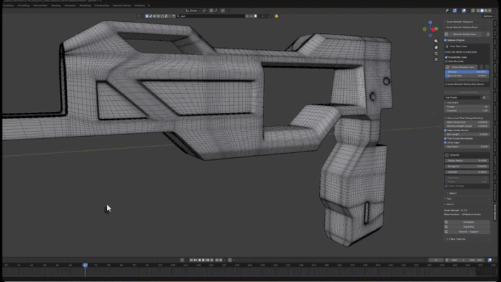 Why Use a Dedicated Retopology Tool When Built-in Remesh Buttons Exist?