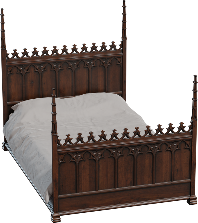 Gothic Bed 01